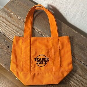 Trader Joe's Vibrant Orange Tote